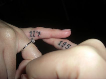 Numbers Tattoo